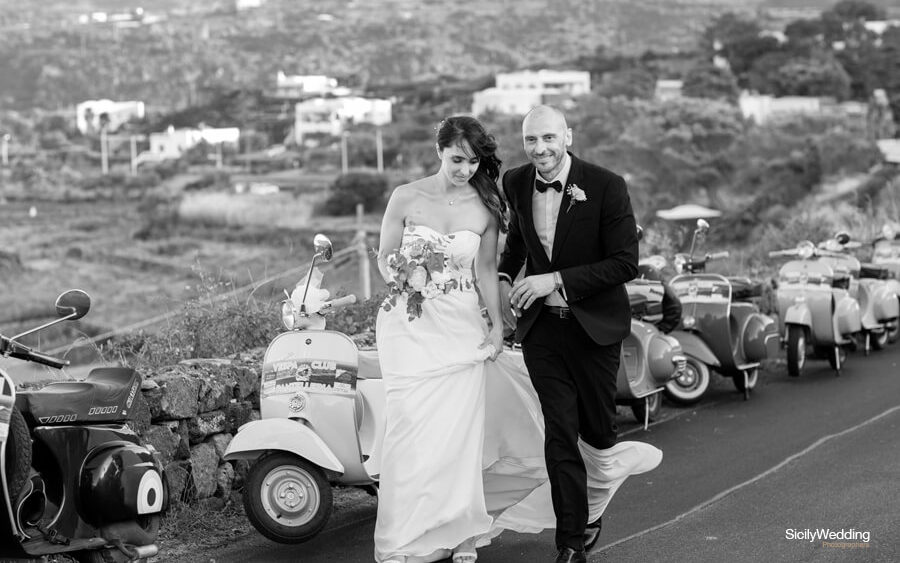Pantelleria Italy Destination Wedding Photographer black and white pic