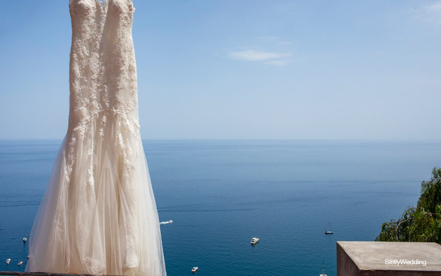 Wow pic in Sicily wedding dress